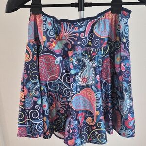 Sparkle Skirt Athletic Running Skirt with Shorts Size XL